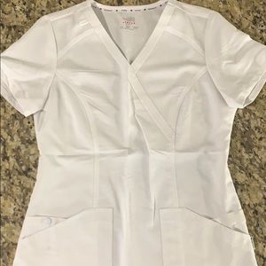 Code Happy Scrub Top- Small